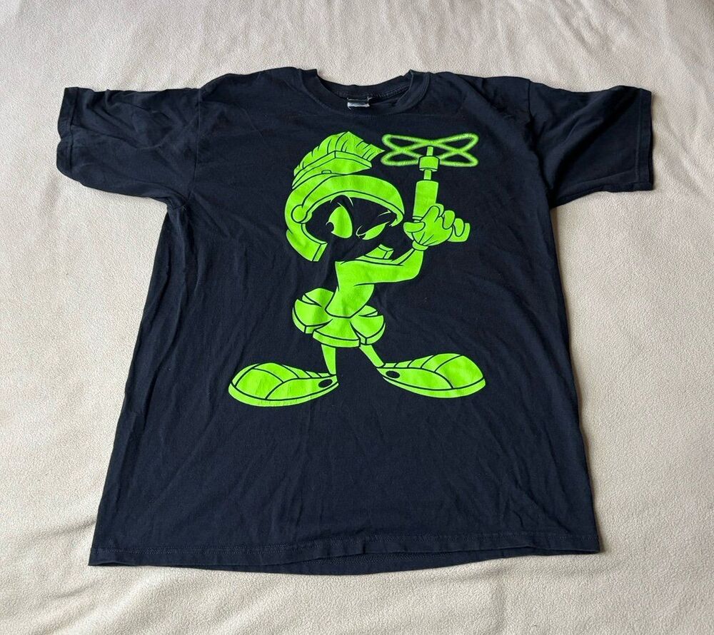 Vintage Marvin The Martian Space Jam Shirt Looney Tunes